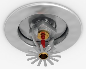 Fire sprinklers can help in the event of a fire
