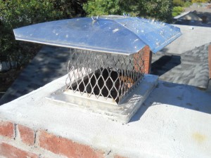 Installing Chimney Caps - Indianapolis IN - Mad Hatter