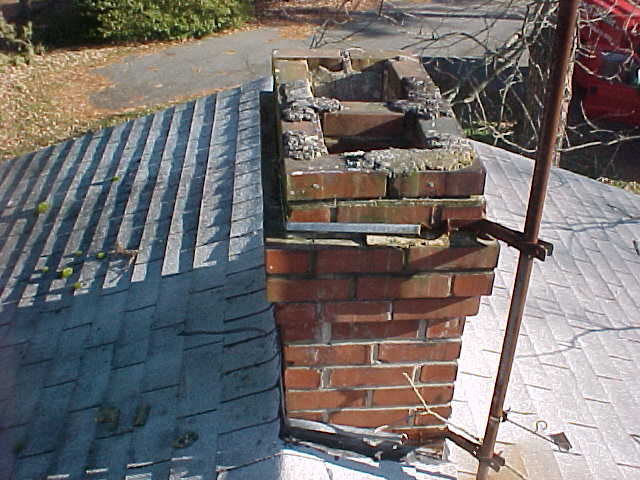 Chimney Breaking Down - Indianapolis IN - Mad Hatter